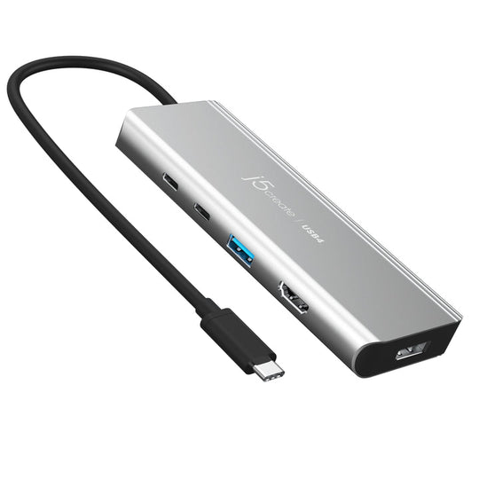 j5create USB4® Dual 4K Multi-Port Hub