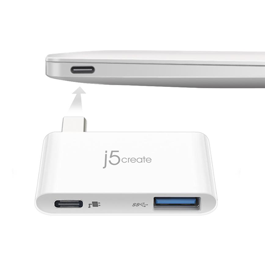 j5create JCH349 USB 3.1 Type-C Charging Bridge