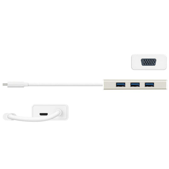 j5create JCH411 USB 3.1 Type C 3 Port HUB with VGA