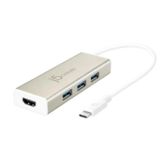 j5create JCH451 USB 3.1 Type C 3 Port HUB with HDMI