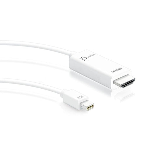 j5create JDC159 4K HDMI Mini DisplayPort Cable, 6ft