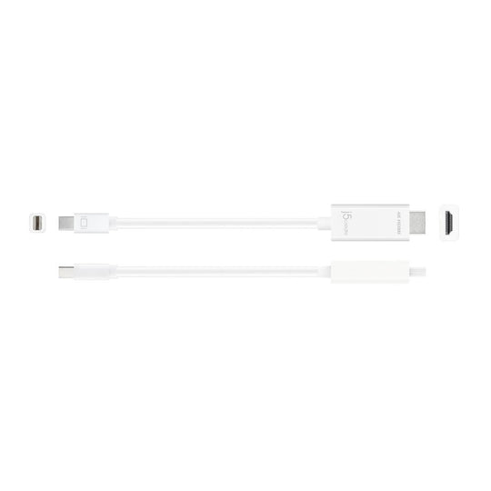 j5create JDC159 4K HDMI Mini DisplayPort Cable, 6ft