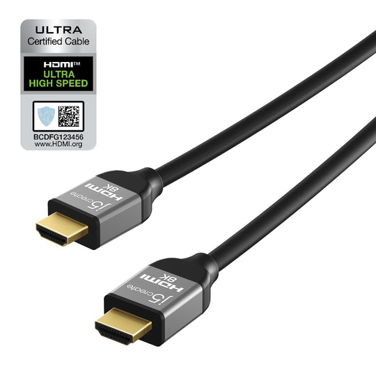 j5create Ultra High Speed 8K UHD HDMI™ Cable, 6ft