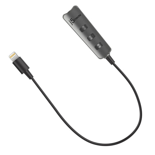 j5create Premium Audio Adapter Lighting Connector