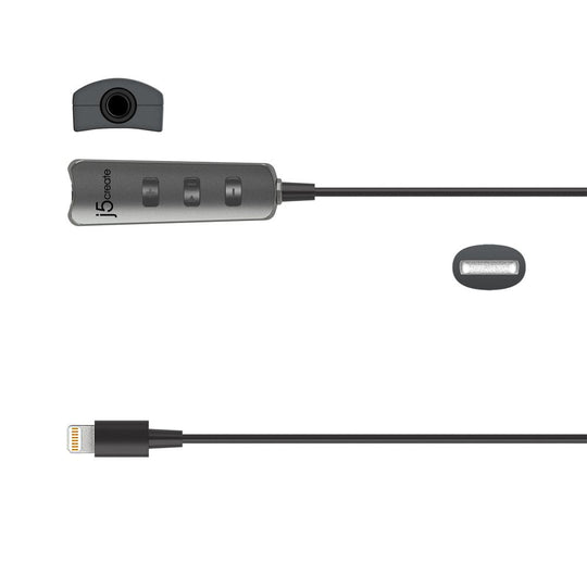 j5create Premium Audio Adapter Lighting Connector