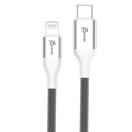 j5create USB-C™ to Lightning® Cable, 4ft