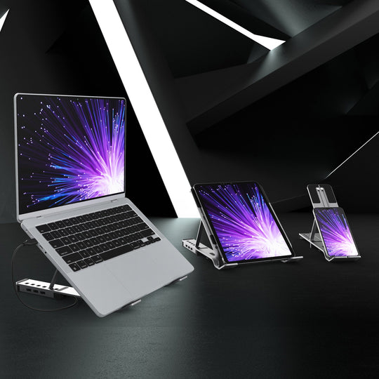 j5create Laptop Stand with USB™ 4-Port Hub