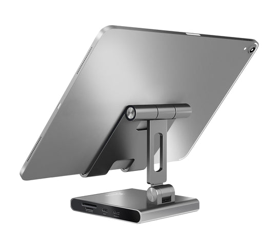 j5create Multi-Angle Stand with Docking Station for iPad Pro®