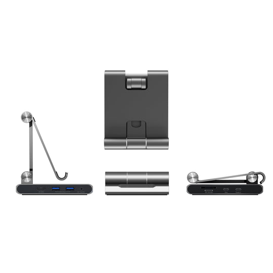 j5create Multi-Angle Stand with Docking Station for iPad Pro®