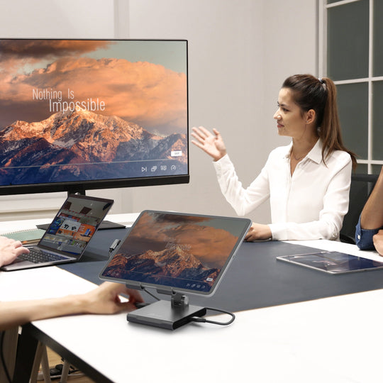 j5create Multi-Angle Stand with Docking Station for iPad Pro®