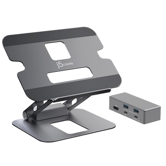j5create Multi-Angle 4K Docking Stand, JTS327