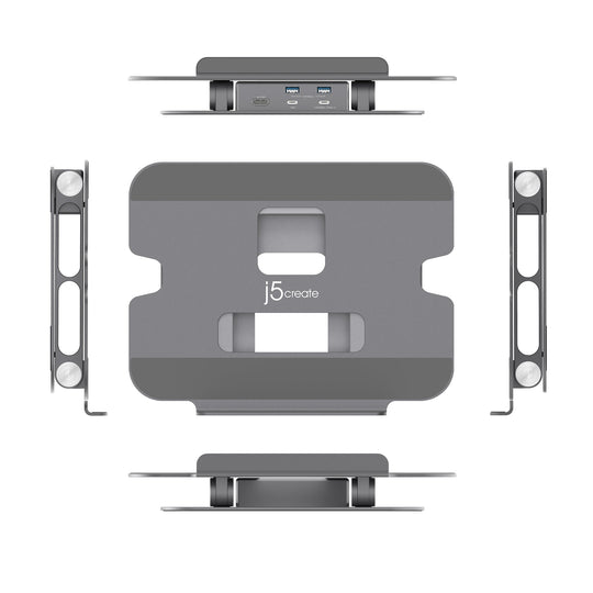 j5create Multi-Angle 4K Docking Stand, JTS327