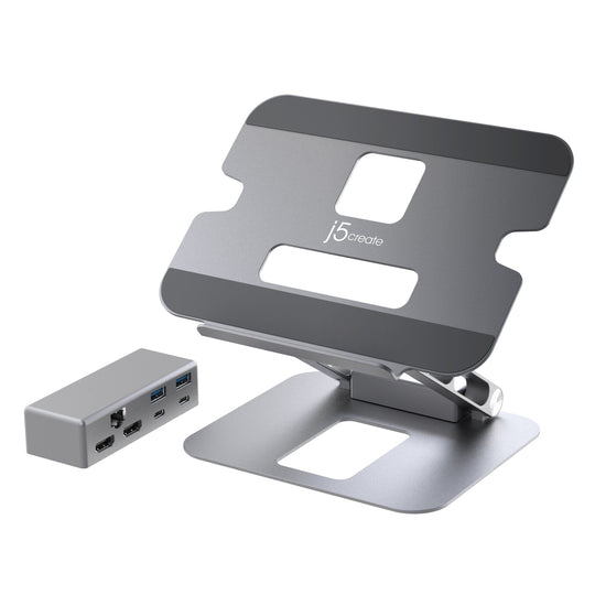 j5create Multi-Angle Dual HDMI™ Docking Stand, JTS427