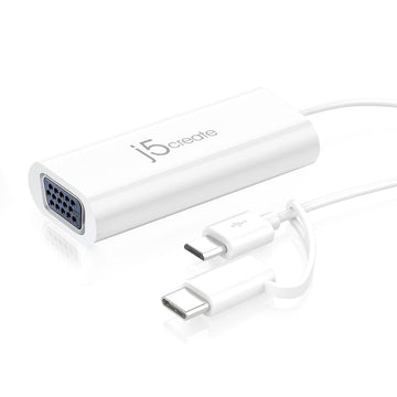 j5create JUA161C Android USB to VGA Display Adapter