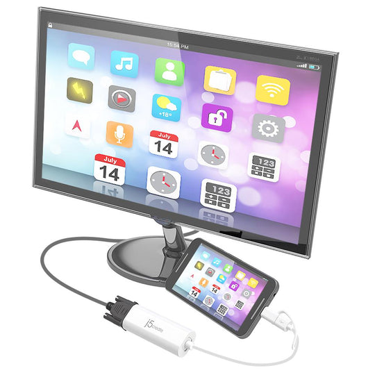 j5create JUA161C Android USB to VGA Display Adapter