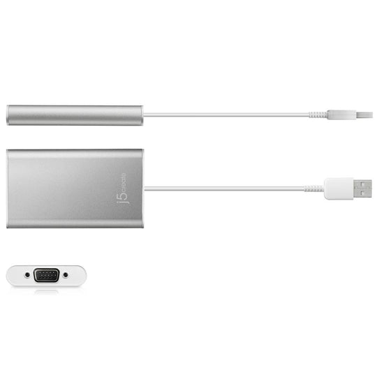 j5create JUA210v2 USB 2.0 VGA Display Adapter