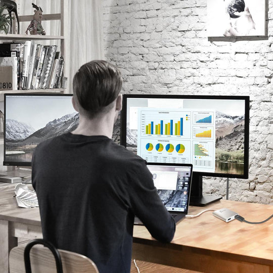 j5create JUA365 USB 3.0 to Dual HDMI Multi-Monitor Adapter