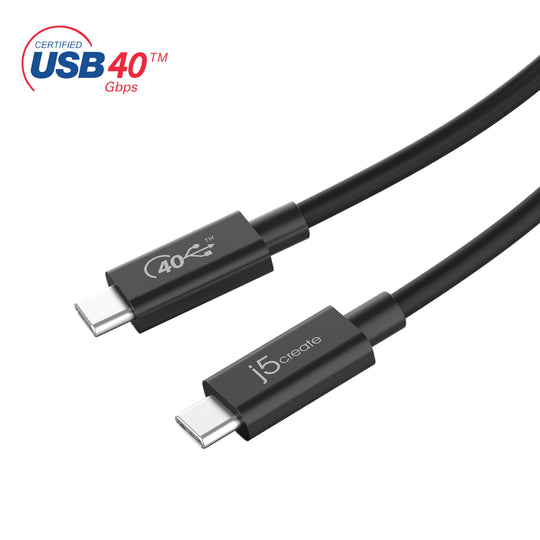 j5create Full-Featured USB-C® Cable (USB4® Gen 3)