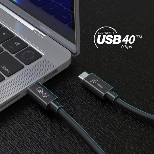 j5create Full-Featured USB-C® Cable (USB4® Gen 3)
