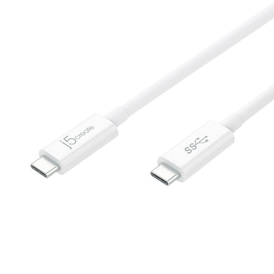 j5create JUCX03 USB 3.1 Type-C to Type-C Cable, 3ft