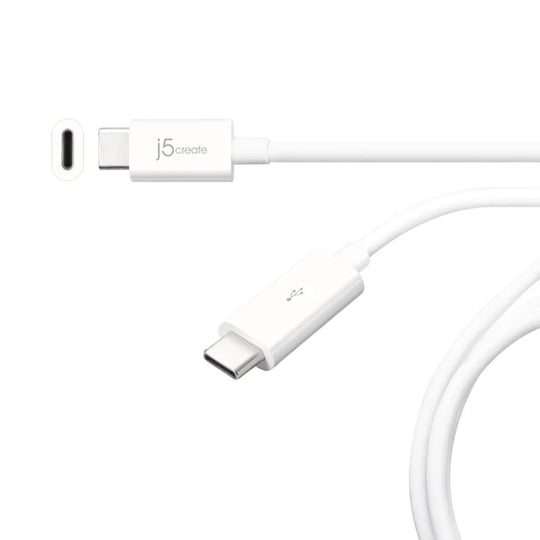 j5create JUCX04 USB 2.0 Type-C to Type-C Cable, 3ft