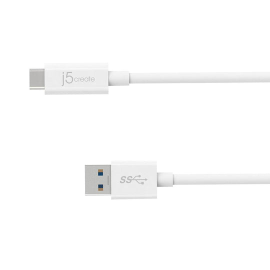 j5create JUCX06 USB 3.1 Type-C to Type-A Cable, 3ft