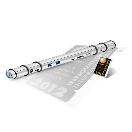 j5create JUH320v2 USB 3.0 Docking Station - Wormhole Station