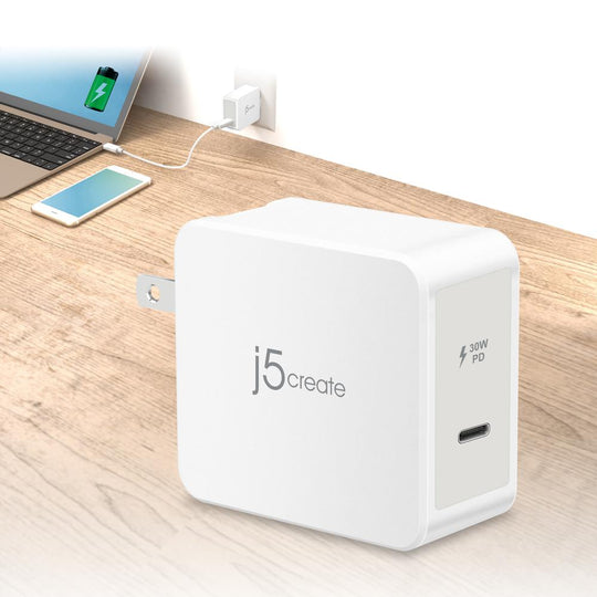 j5create Type C PD Charger Power delivery and Quick Charger