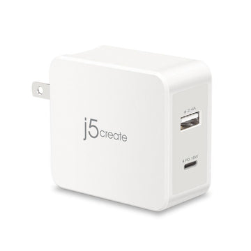 j5create JUP2230 2-Port PD Mobile Charger