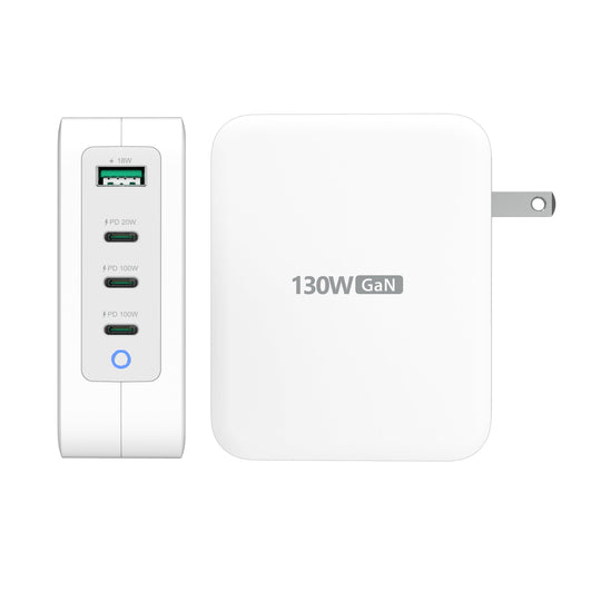 j5create 130W GaN USB-C® 4-Port Charger, JUP43130