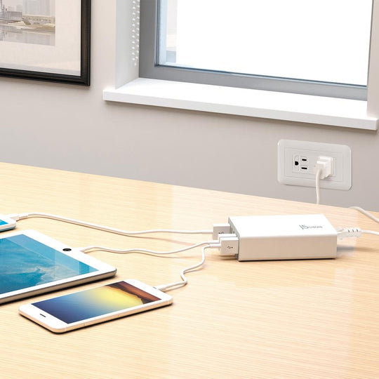 j5create JUP50 40W 5-Port USB Super Charger