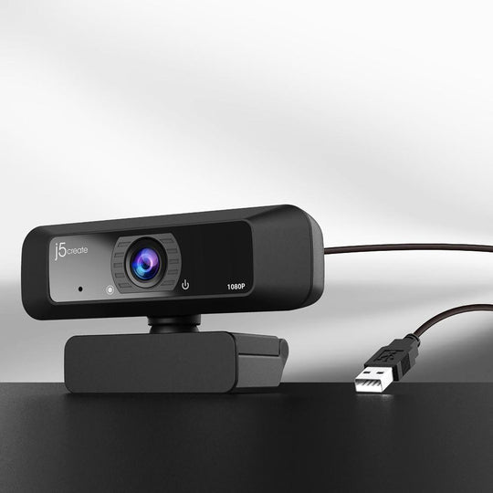 j5create 1080p USB™ HD Webcam with 360° Rotation (Model: JVCU100)