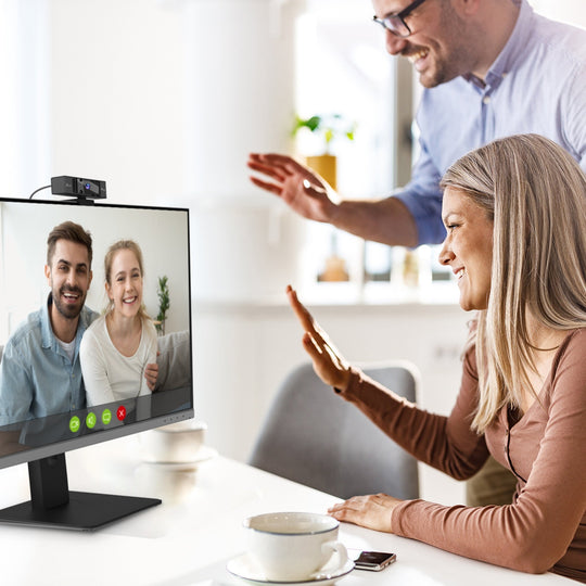 j5create USB™ 4K ULTRA HD Webcam with 5x Digital Zoom Remote Control (Model: JVCU435)