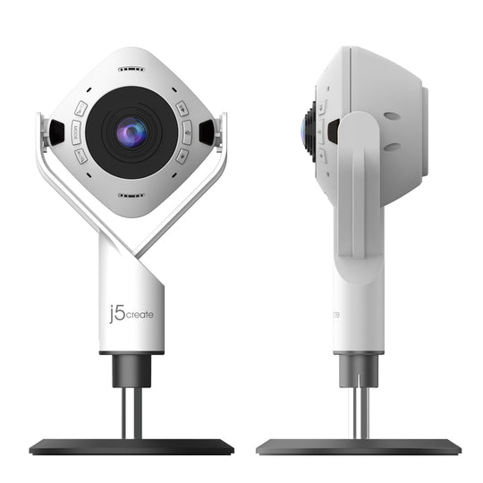 j5create 360° AI-Powered Webcam with Speakerphone