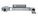 Austin AB-66120LW 6x6x120 Type 12 & 13 JIC Lay-In Wireway - Painted ANSI 61 Gray
