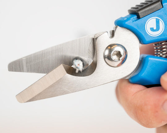Jonard Tools Multi-function Kevlar® & Wire Cutting Shears, 7"