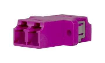 Techlogix Networx M4D-ADPT-LCLC Fiber optic coupler -- duplex multimode OM4 LC to LC coupler