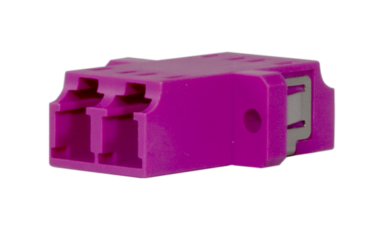 Techlogix Networx M4D-ADPT-LCLC Fiber optic coupler -- duplex multimode OM4 LC to LC coupler