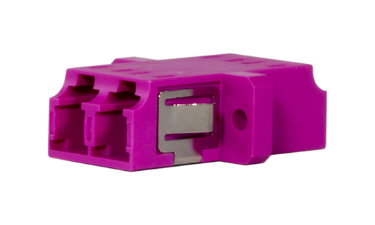 Techlogix Networx M4D-ADPT-LCLC Fiber optic coupler -- duplex multimode OM4 LC to LC coupler