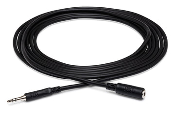 Hosa Headphone Extension Cable, 3.5mm TRS to 3.5mm TRS, 10ft