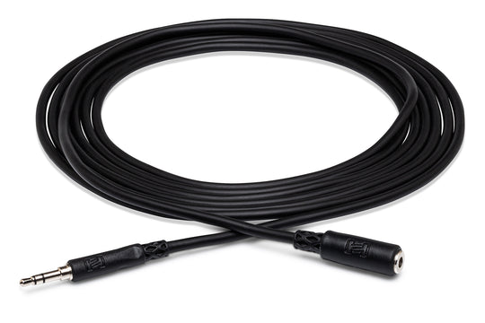 Hosa Headphone Extension Cable, 3.5mm TRS to 3.5mm TRS, 10ft