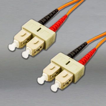 DINSpace SC/SC Multimode (62.5/125) Duplex Fiber Patch Cable