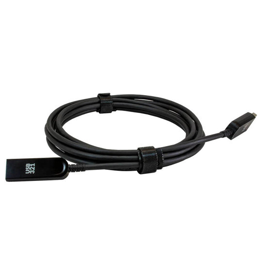 Techlogix Networx MOFO™ Media Over Fiber Optic Cable - USB 3.2/2.0/1.1 M to F - Plenum Rated