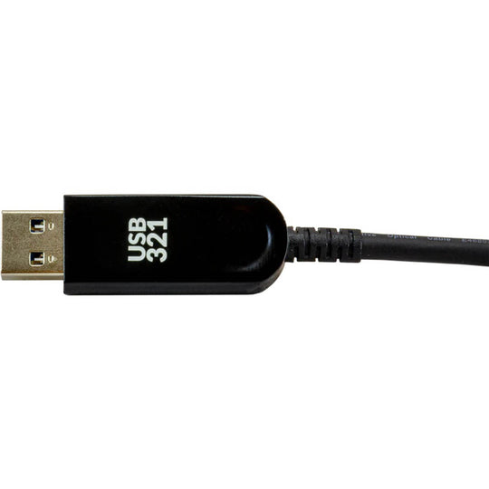 Techlogix Networx MOFO™ Media Over Fiber Optic Cable - USB 3.2/2.0/1.1 M to F - Plenum Rated