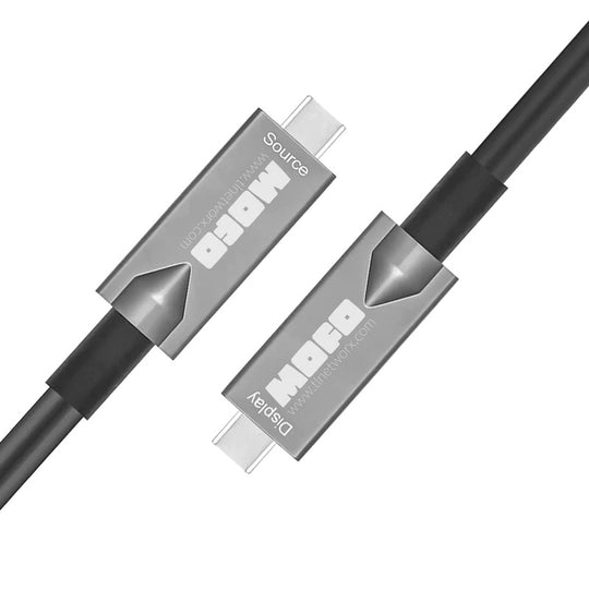 Techlogix Networx MOFO™ Media Over Fiber Optic Cable - USB 3.1/2.0/1.1 Type C to Type C - Plenum Rated