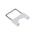 Gardner Bender 3/8 in (10mm), Metal Insulated Staples Designed for use in Cable Boss Staple Gun, White, (200-Pack), MPS-2100