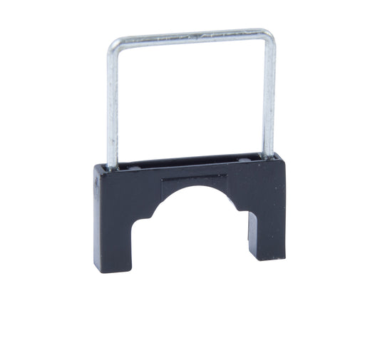 Gardner Bender 1/2 in (13 mm), Metal Insulated Staples Designed for use in Cable Boss Staple Gun, Black, (200-Pack), MPS-2125