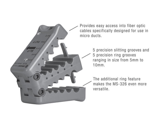 Jonard Tools Mid Span Slit & Ring Tool (5 mm-10 mm)