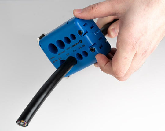 Jonard Tools Fiber Optic Mid Span Slit & Ring Tool Kit (1.2 mm-18.2 mm), TK-108