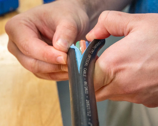 Jonard Tools Mid Span Slit & Ring Tool for RocketRibbon® Cable (11.6 mm-22.6 mm)